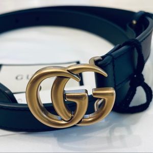 Gucci GG Belt, thin , size 80 , New wo Tags